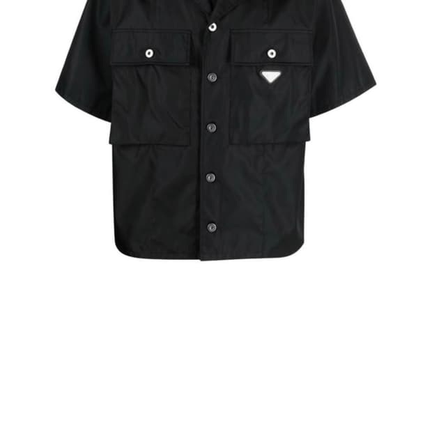 프라다 리나일론 포켓 셔츠 xl