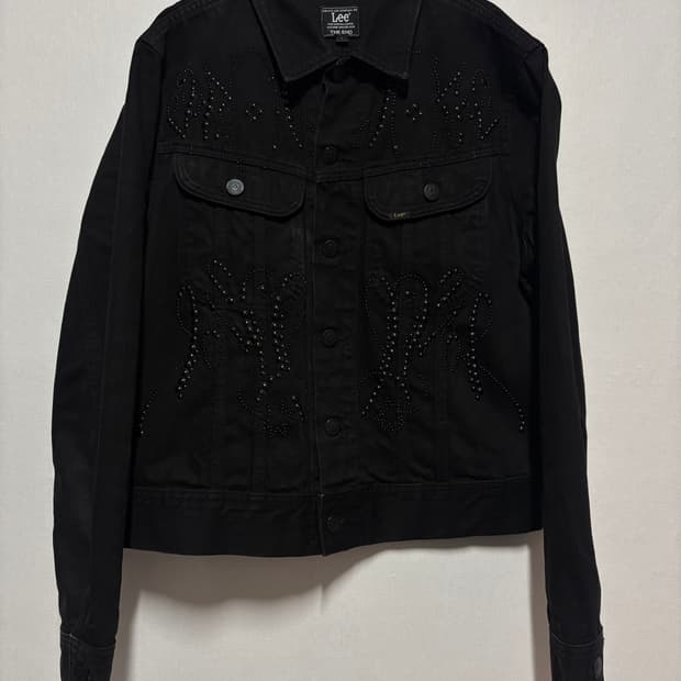 [L] 20AW 스테판 쿡x리 콜라보 슬림 라이더 자켓