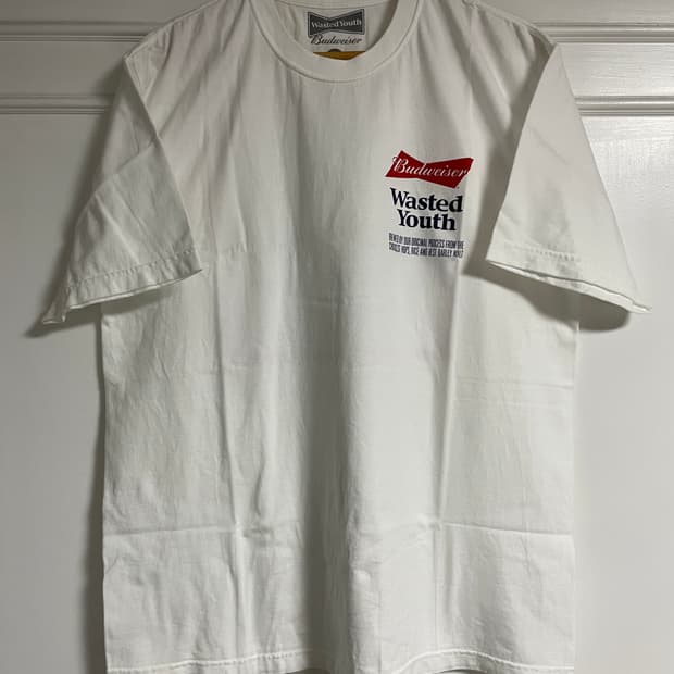 VERDY Wasted Youth Budweiser T-Shirt XL
