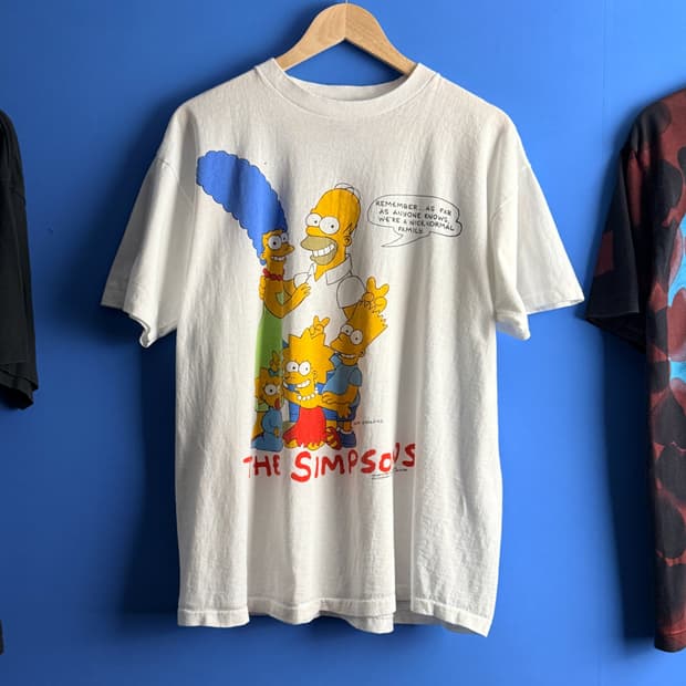(XL) 90s 심슨 빈티지 티셔츠