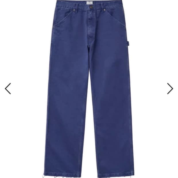 A.ta 카펜터 팬츠 블루