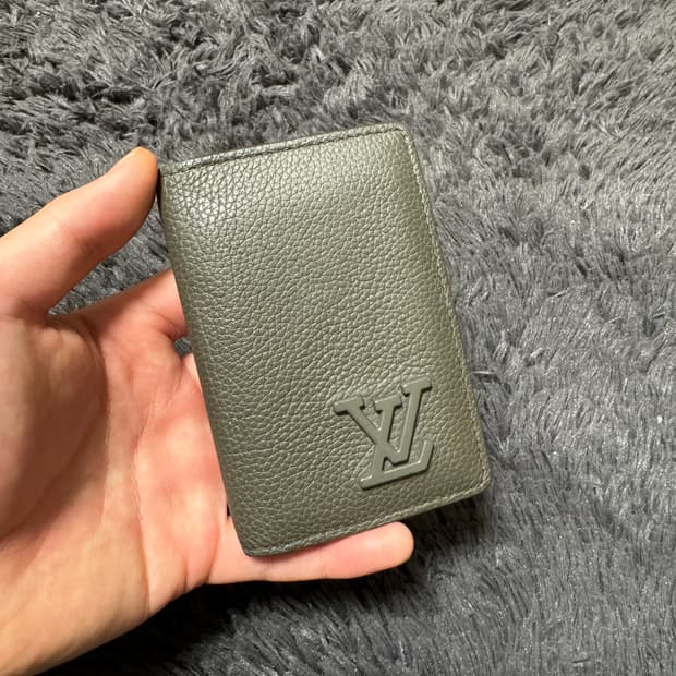 [정품] 루이비통 에어로그램 오거나이저 카키