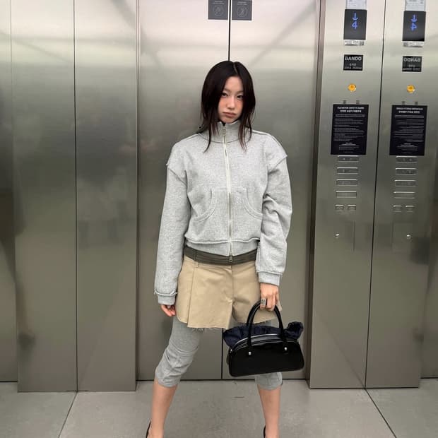 LCDC 레이어드 코튼 스커트 S