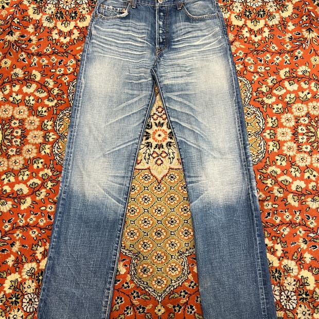 [30] 리바이스 501 캣워싱 빈티지 데님 팬츠