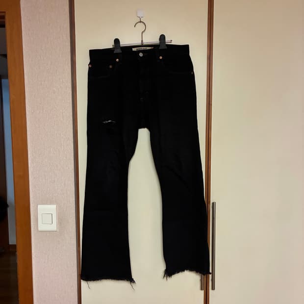 리바이스 517 블랙데님