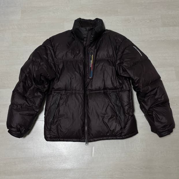 살로몬 패딩 브라운 컬러 M