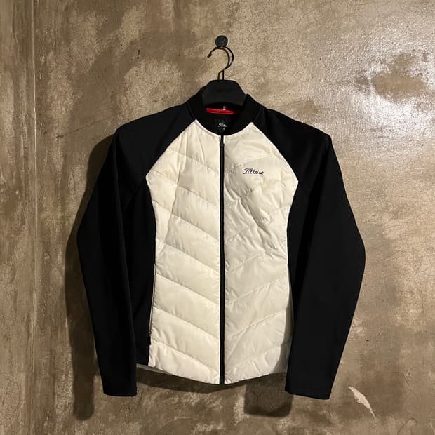 타이틀리스트 부분 패딩 자켓