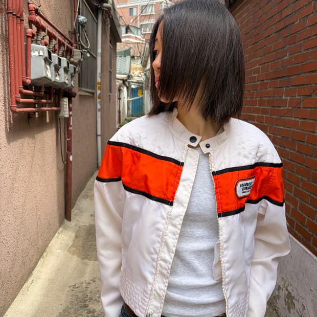 Harley-Davidson 레이싱 바이커 자켓