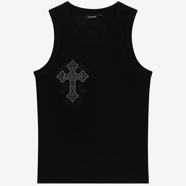 아캄 나시 AKM CROS2 Sleeveless (Black)