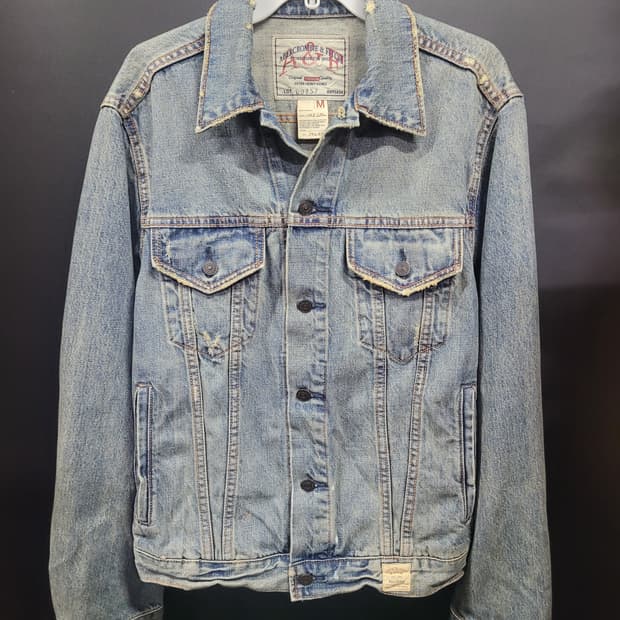 abercrombie 아베크롬비 빈티지 데님 트러커 자켓