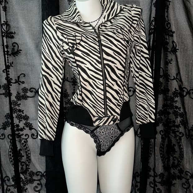 zebra jacket