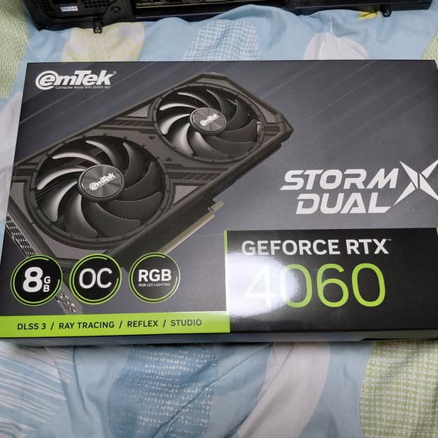 Emtek RTX 4060 Storm Dual 8GB 그래픽카드