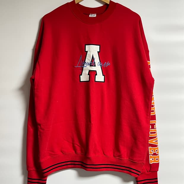 공용 어커버 오버핏 맨투맨 티셔츠 L