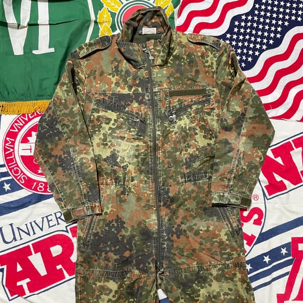 독일군 오리지널 플랙탄 커버올