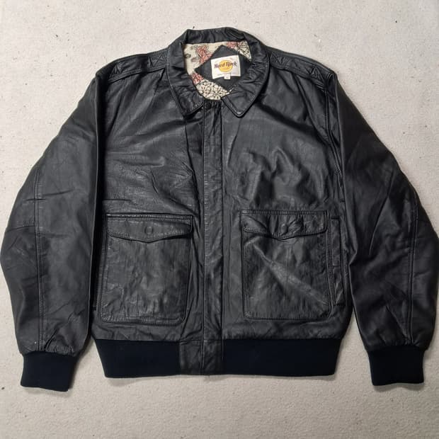 하드락카페a2가죽자켓