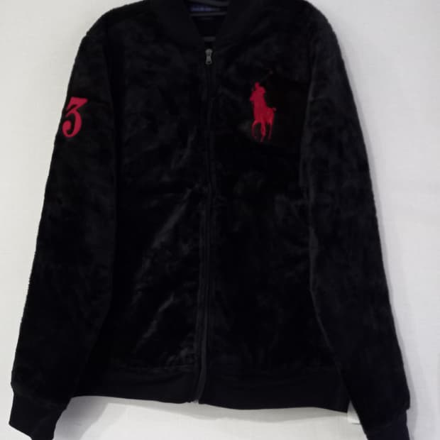 폴로 POLO 빅포니 후리스 퍼 자켓 100/L