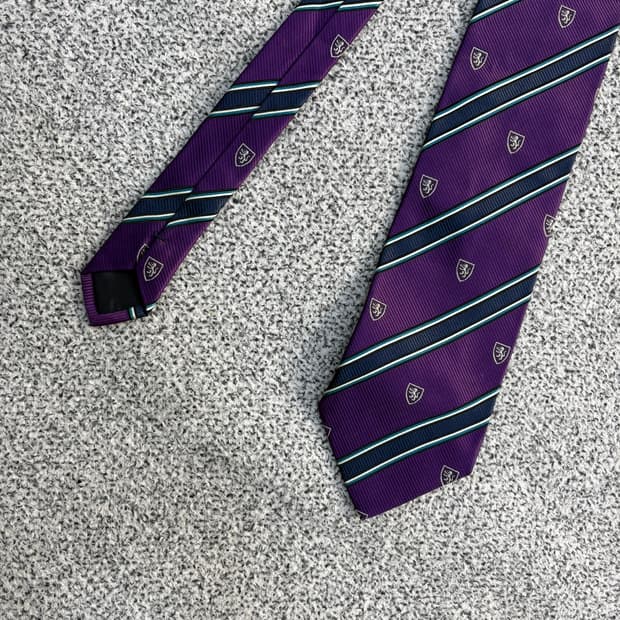 빈폴 방패 스트라이프 넥타이 0409J