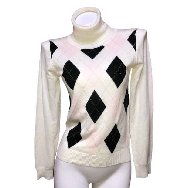 아가일 글리터 핑크 니트 달천 y2k