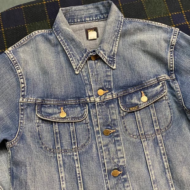 rrl 더블알엘 lot271 인디고 데님 자켓