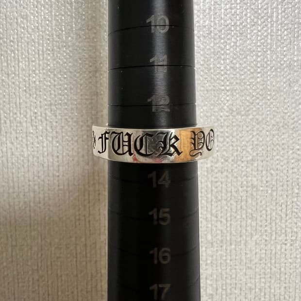 크롬하츠 퍽유링 US6.5 판매합니다 