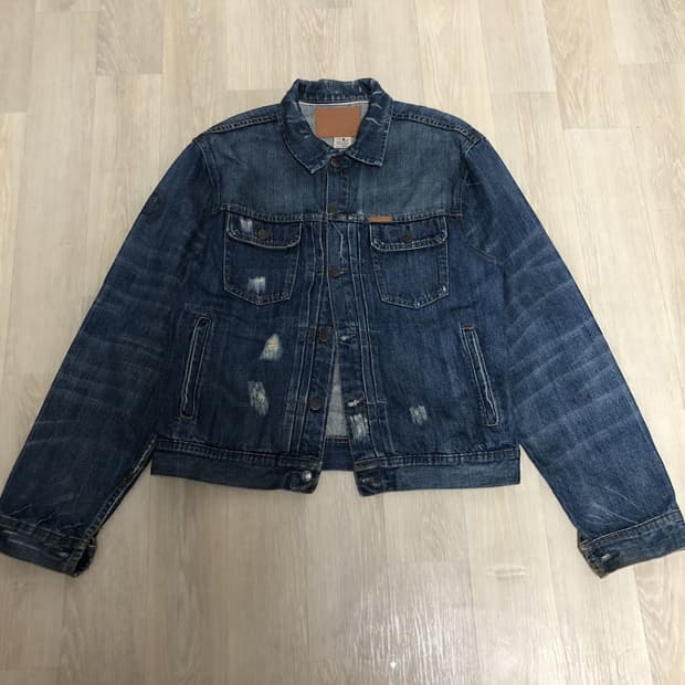 (L) 아베크롬비 에즈라피치 EZRA FITCH 2세대 하드 워싱 자켓