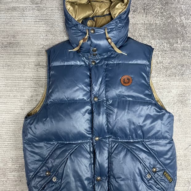 90s Polo 쿠키와팬 다운베스트