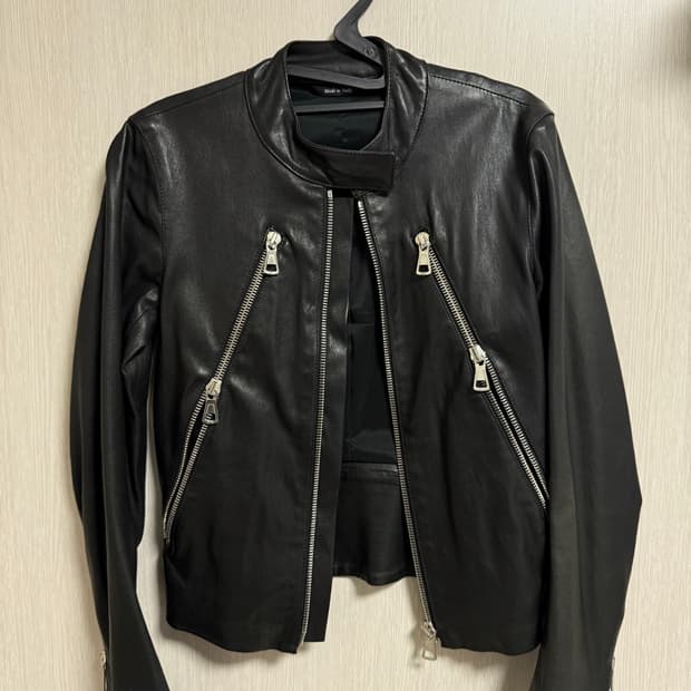 마르지엘라 레더 자켓