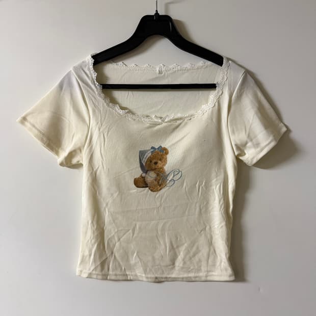 새상품 여자 곰돌이 홈웨어 상하의 잠옷세트