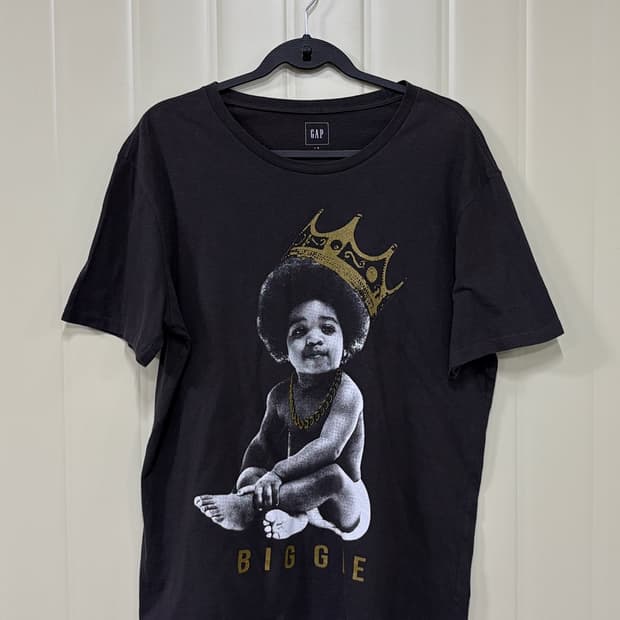Gap x Notorious B.I.G Biggie 티셔츠