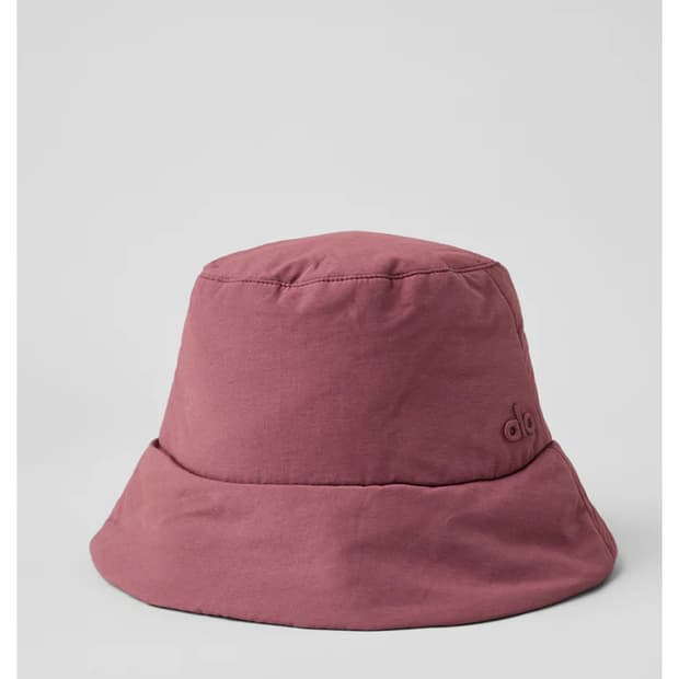 Alo Yoga Faux Fur Mittens 털장갑, 알로 패딩 버킷햇