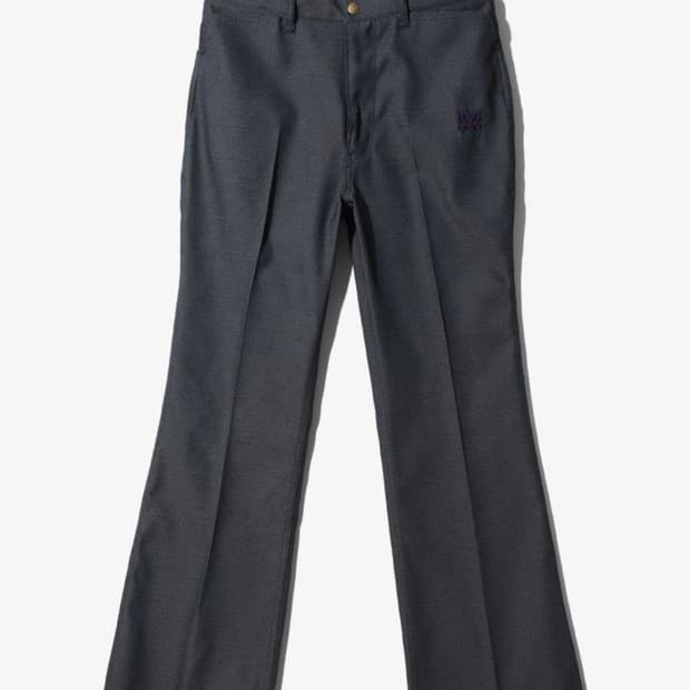 니들즈 부츠컷 데님 폴리 팬츠