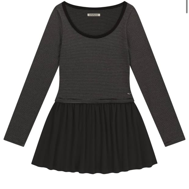 코이세이오 COY STRIPE DRESS BROWN 원피스