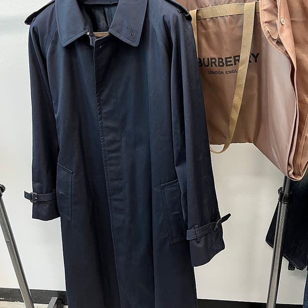 110) 버버리 런던 견장 트렌치코트 