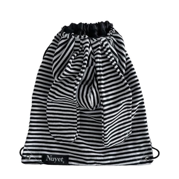 Nuyet 누엣 Stripe rabbit hoodie bag