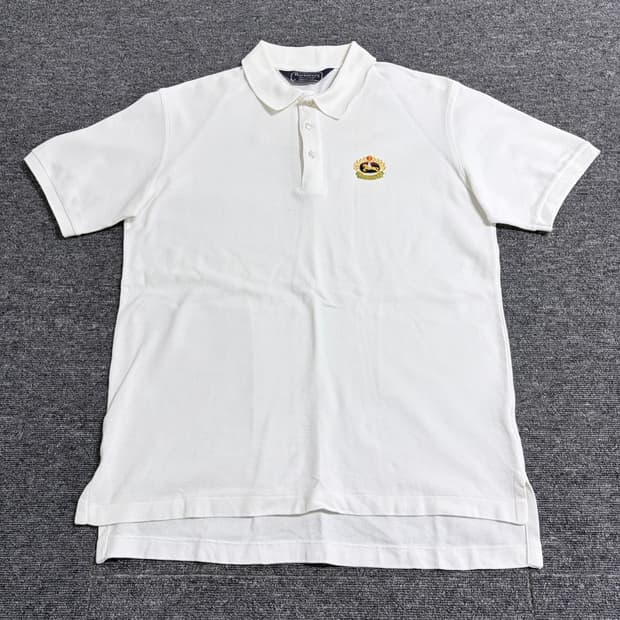 버버리 아카이브 로고 폴로 반팔티