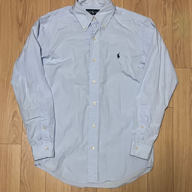 폴로 랄프로렌 하늘색 셔츠 L