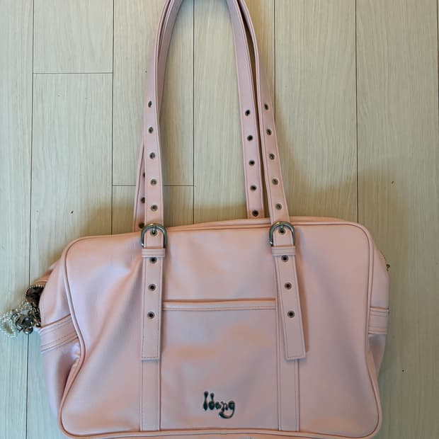 아이당클럽 핑크 스쿨백