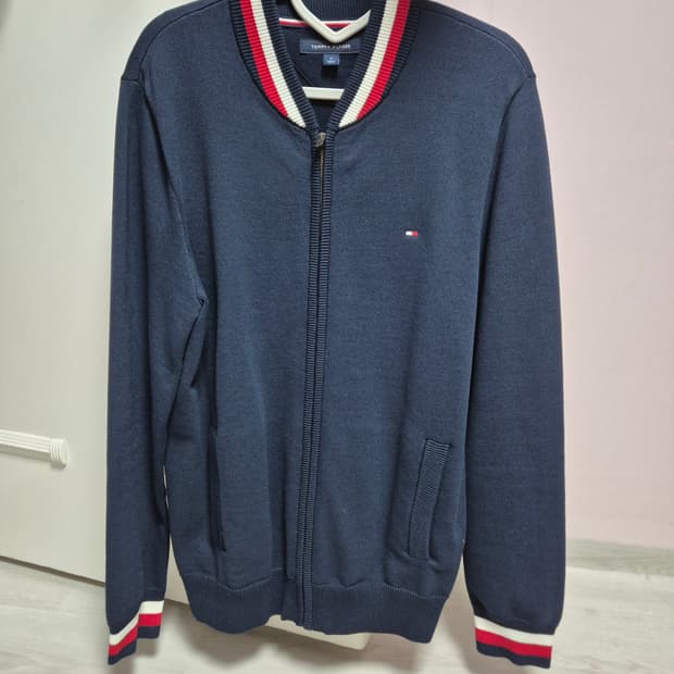 타미힐피거 집업가디건