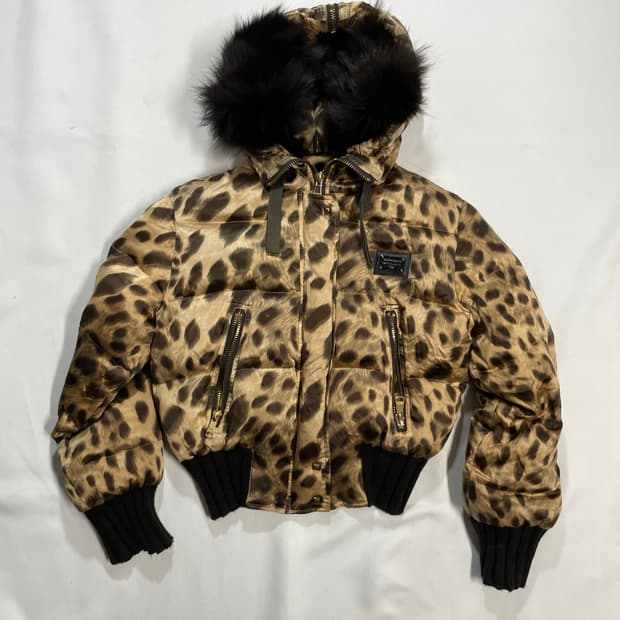 n2b 모티브 울프죠 퍼 후드 패딩 봄버