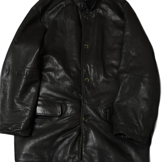 독일 빈티지 레더 카코트