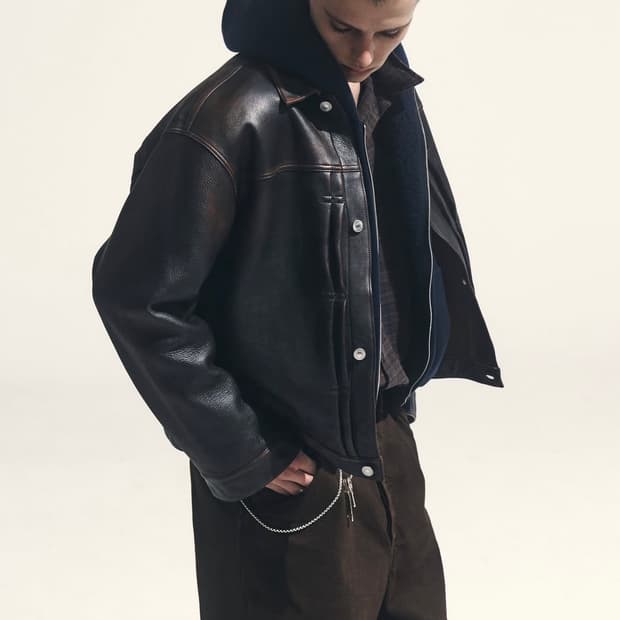 A.PRESSE 26AW Vintage Leather 1st Type