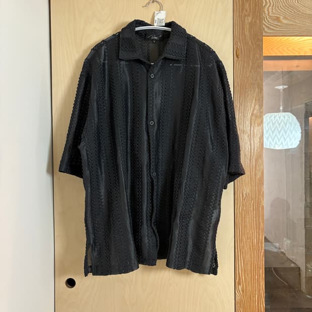 Beno 크로셰 반팔 셔츠