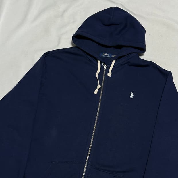 XXL 폴로랄프로렌 네이비 후드집업