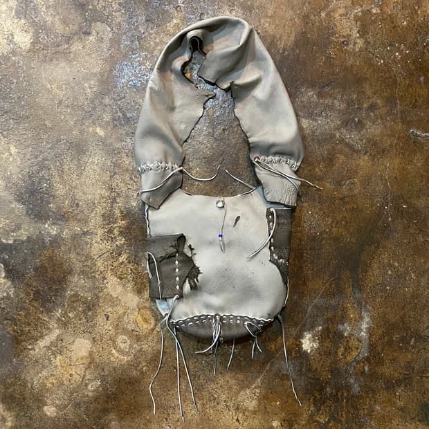 Vintage Deerskin bag 