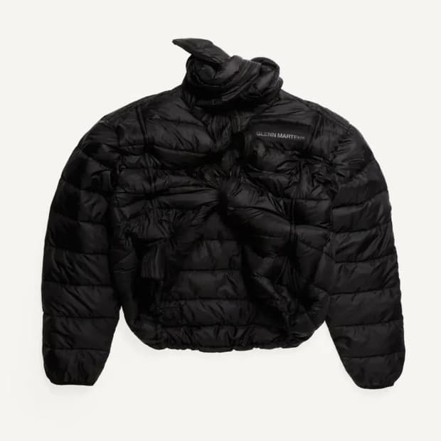 (L) H&m x 글렌마틴스 보닝 푸퍼패딩