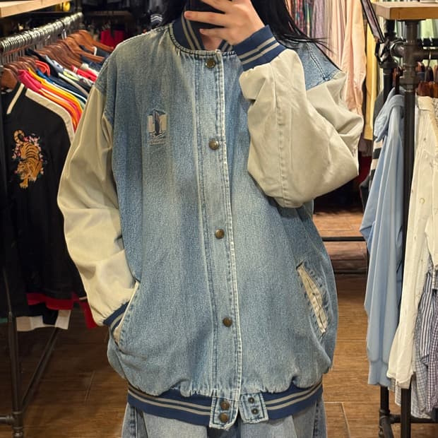 [HI] VTG 데님바시티자켓