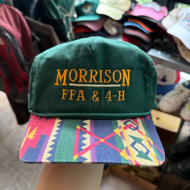 90s USA Morrison FFA & 4-H  나바호 볼캡