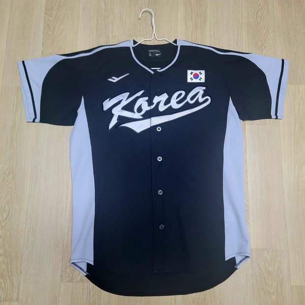 MLB 서울시리즈 한정판 야구 팀코리아 국가대표 스페셜 국대 블랙 유니폼