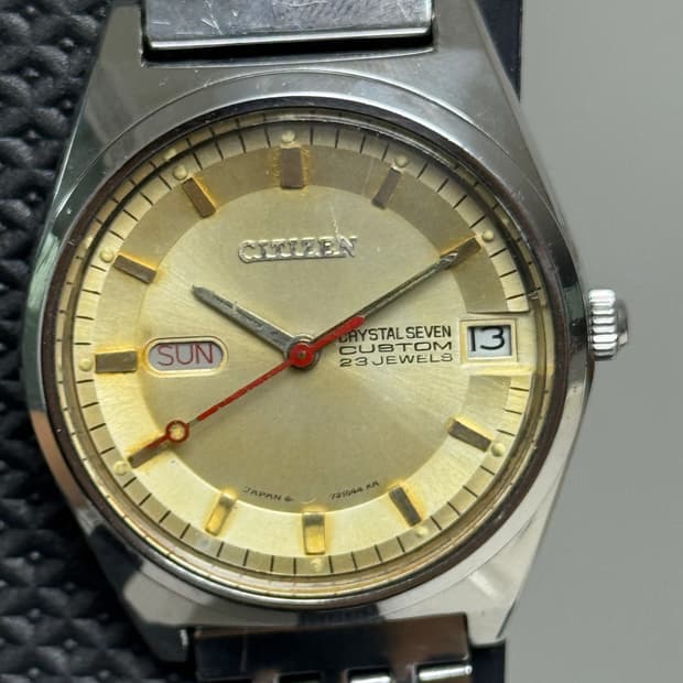 빈티지 시티즌 23석 오토매틱 손목시계