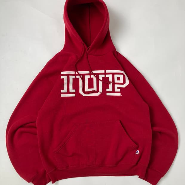 90s Russell Hoodie (red)